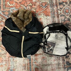 7am enfant car seat cover-tundra black